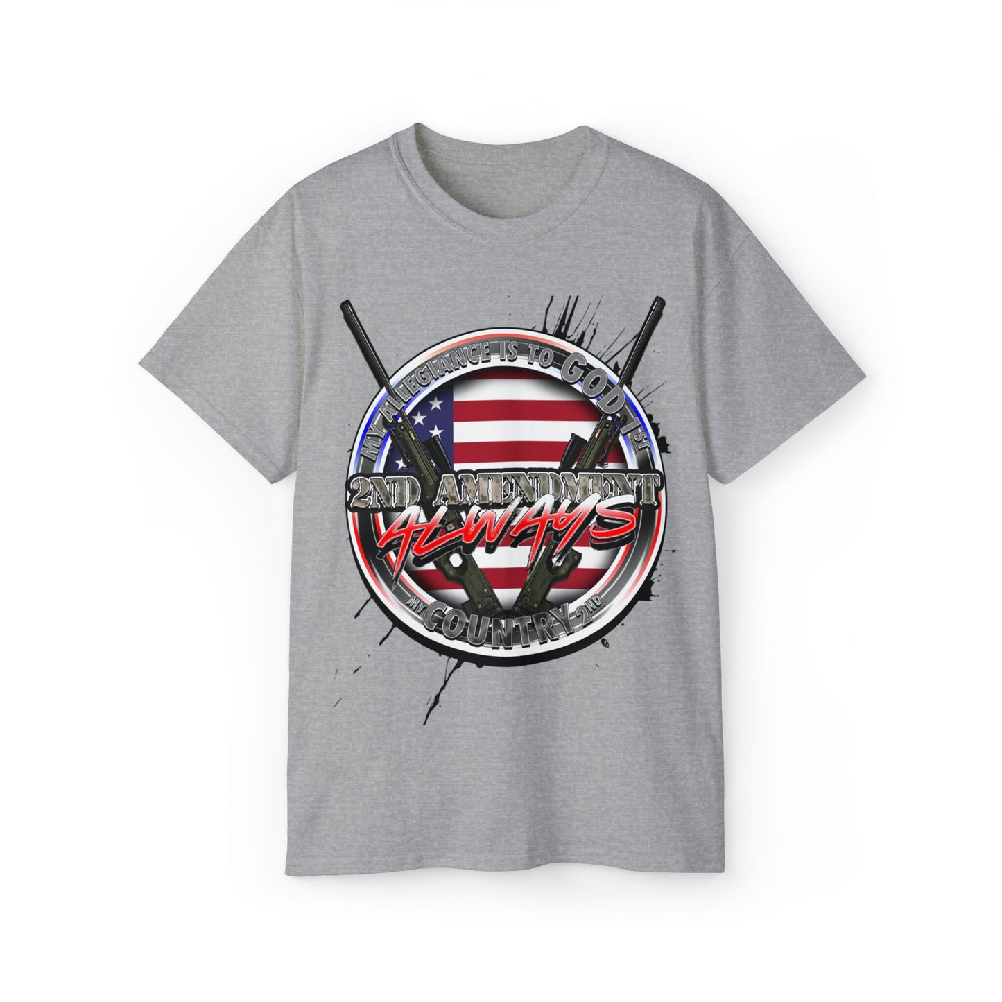 My allegiance is to god 1st country 2nd and second amendment always