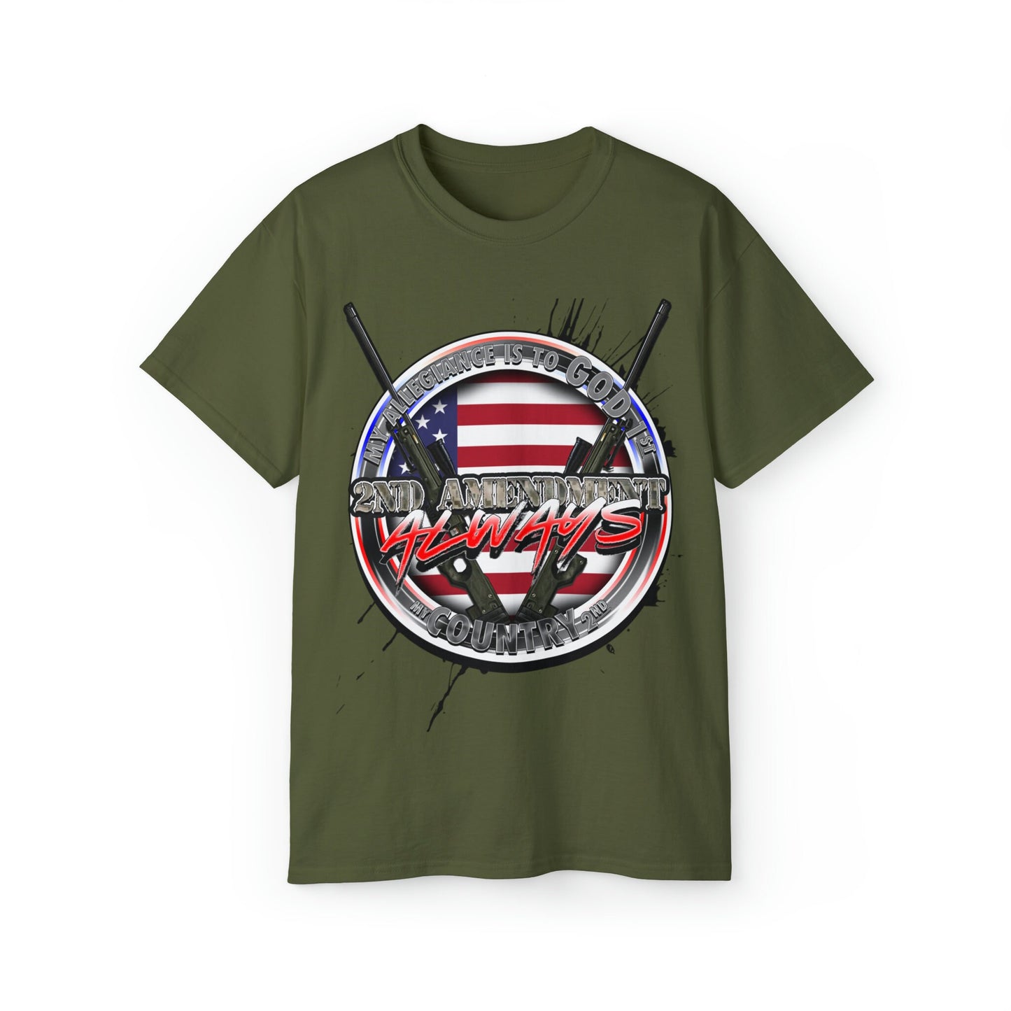 My allegiance is to god 1st country 2nd and second amendment always